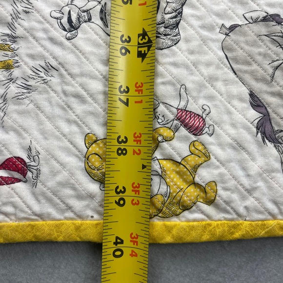 Handmade Winnie the Pooh Quilt Blanket Sewn with Love Cathy Slupik 2019 - Picture 6 of 14
